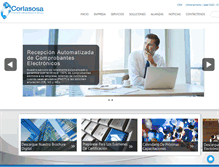 Tablet Screenshot of corlasosa.com